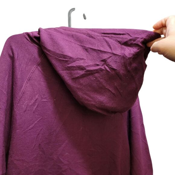 2/$20 Champion Classic Logo Purple Hoodie Top Size: XL - Picture 6 of 8